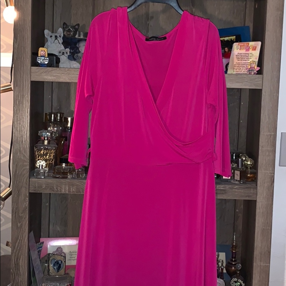Beautiful Pink Maternity Maxi Medium/Large